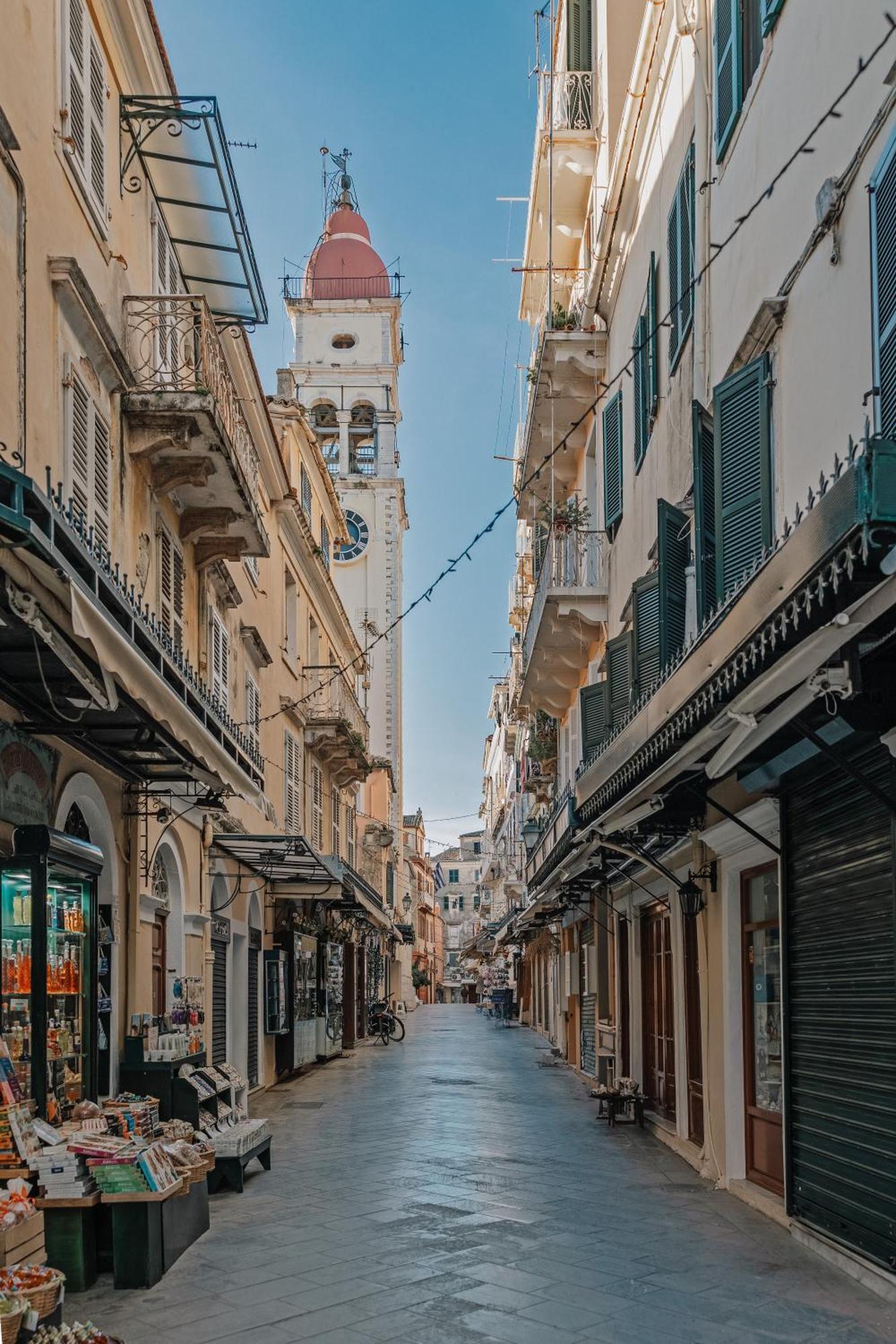 Adagio 1- Studio, Old Town Corfu  ภายนอก รูปภาพ